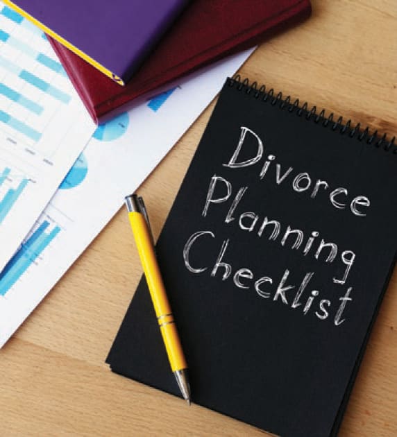 Compiling a marital balance sheet in divorce